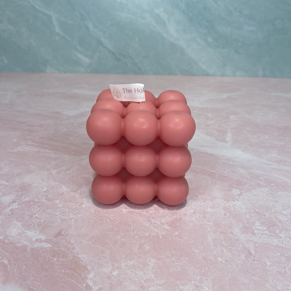 Bubble Cube Candle