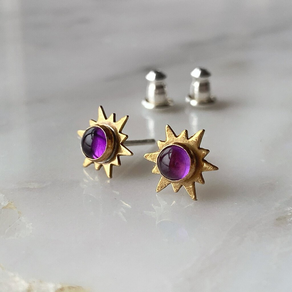 Sun Burst Studs