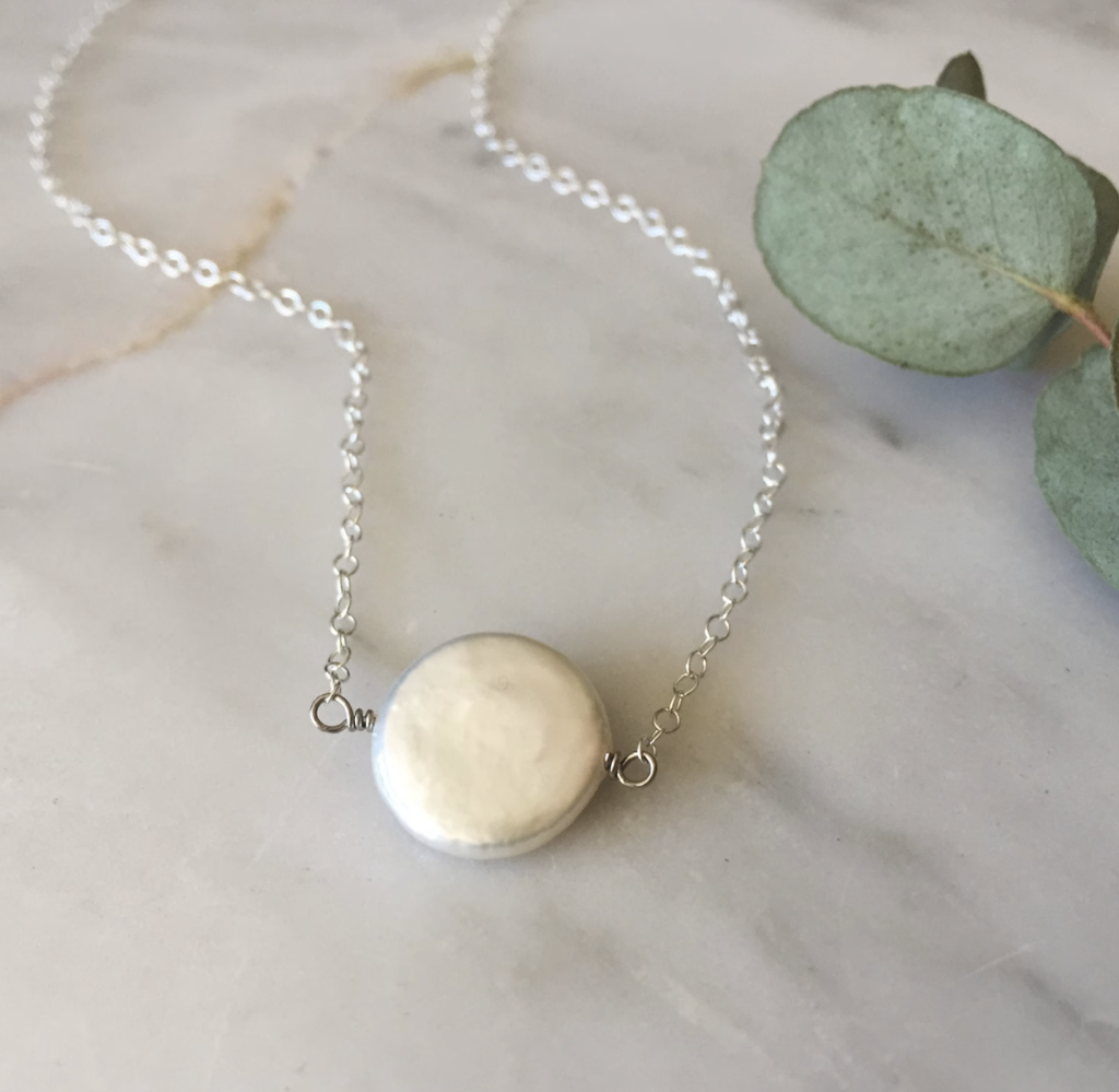 Single Pearl Necklace