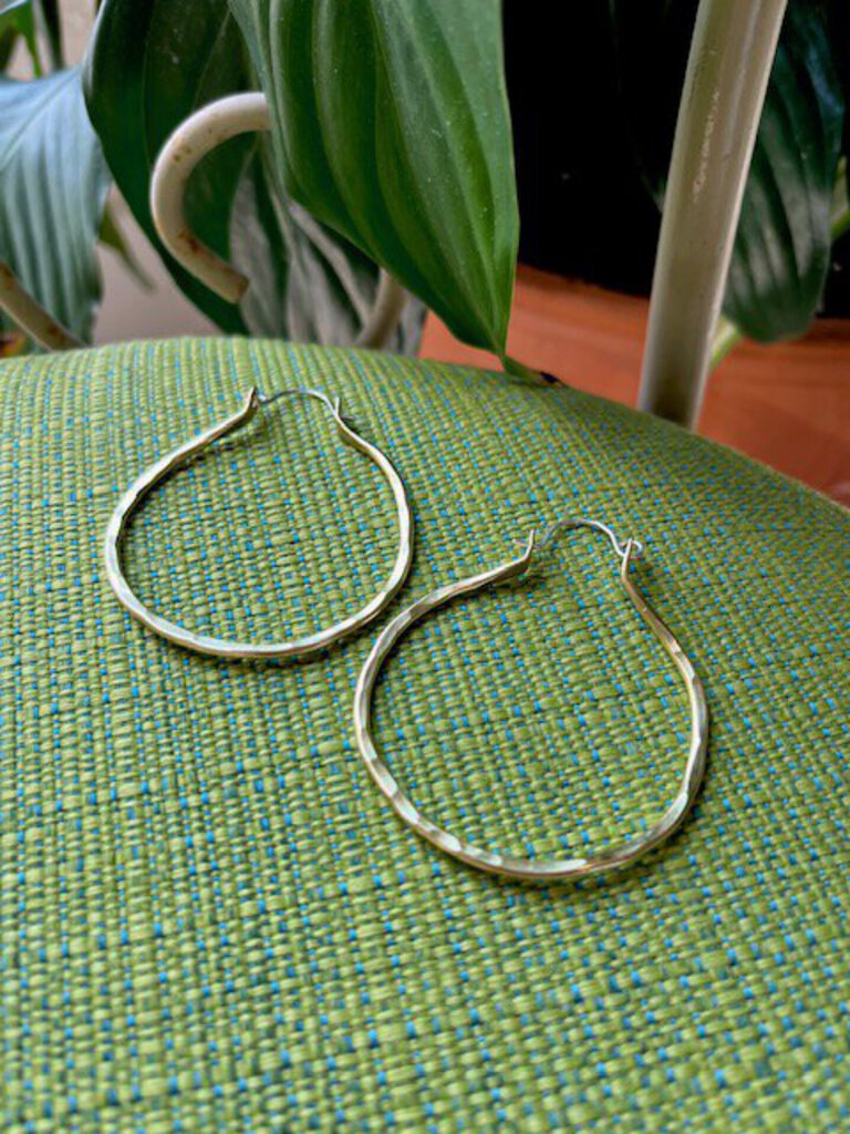 Mixed Metal Hoops