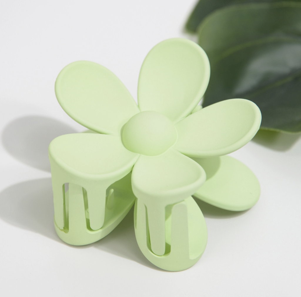 Flower Claw Hair Clip