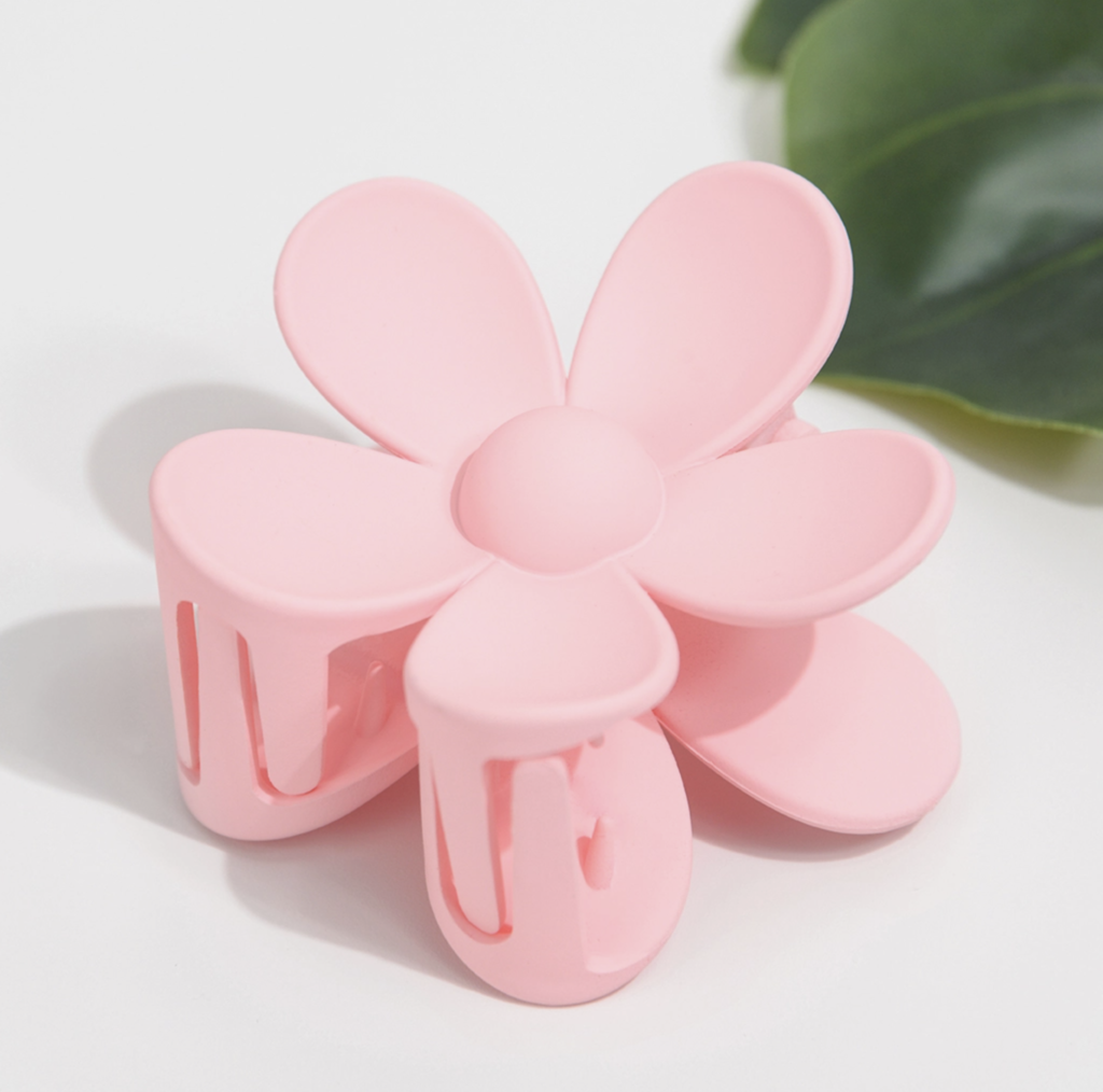 Flower Claw Hair Clip