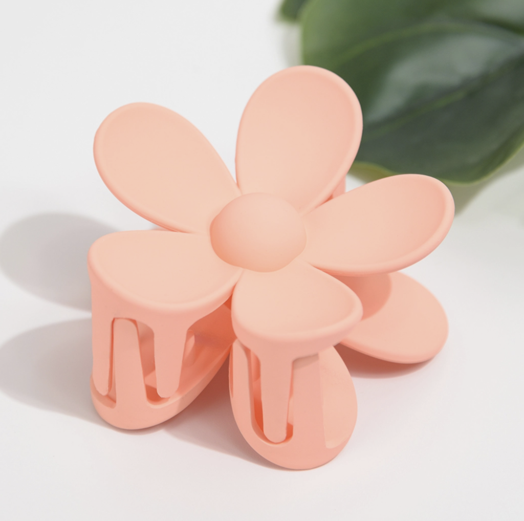 Flower Claw Hair Clip