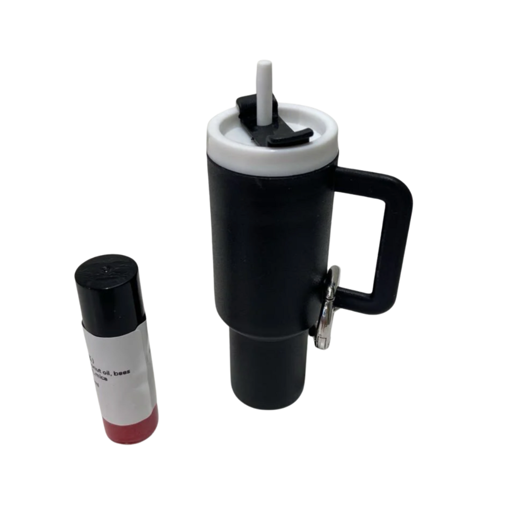 Stanley Cup Lip Gloss Keychain