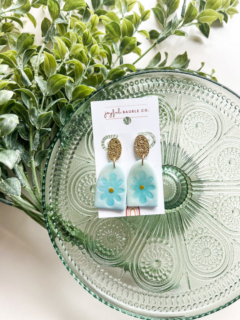 The Ivy Floral Earrings