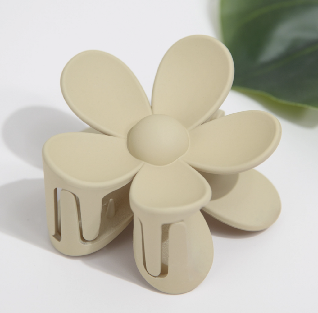 Flower Claw Hair Clip