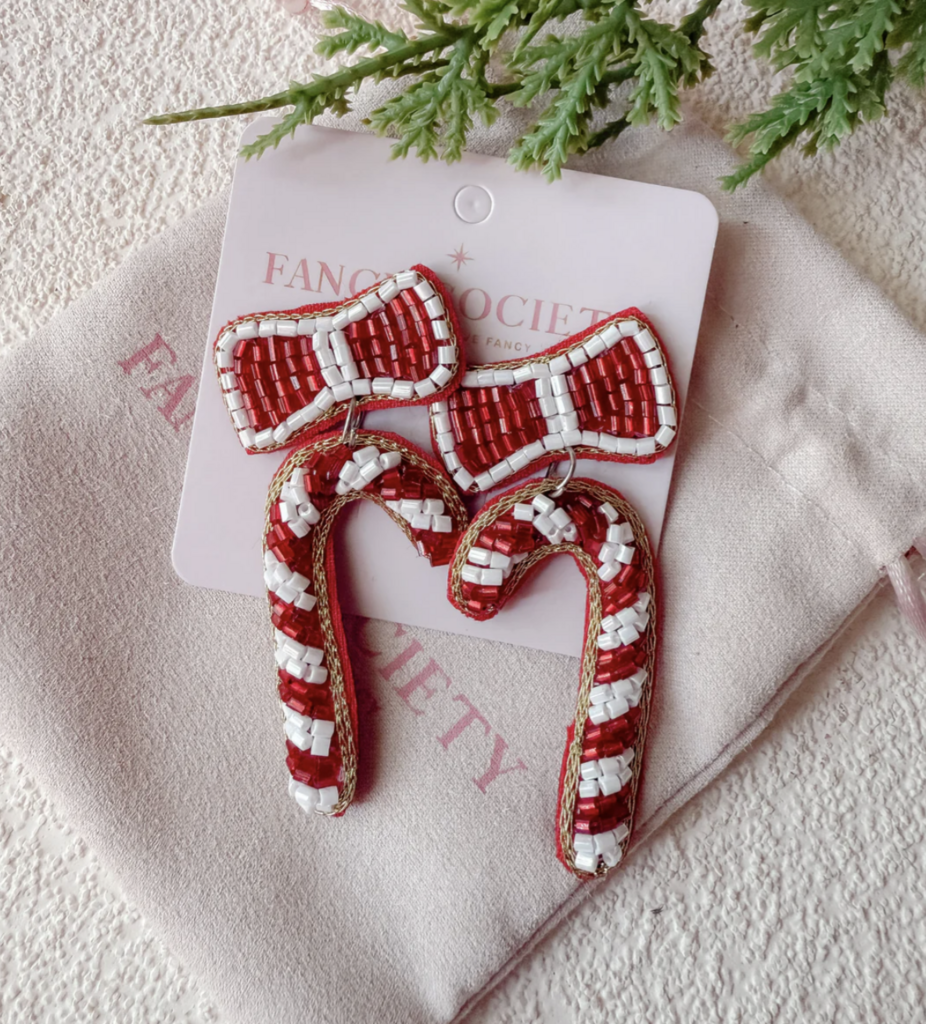 Candy Cane Earrings