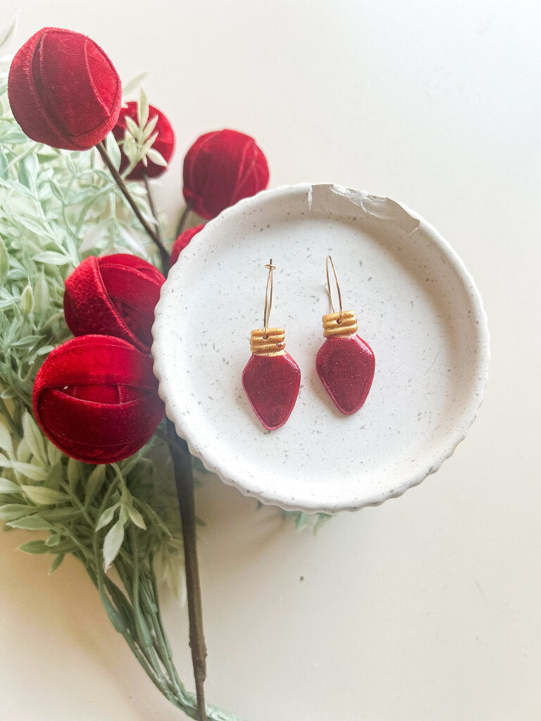 The Holly Hoop Earrings