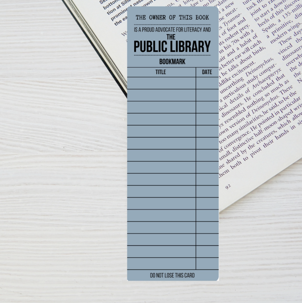 Public Library Bookmark