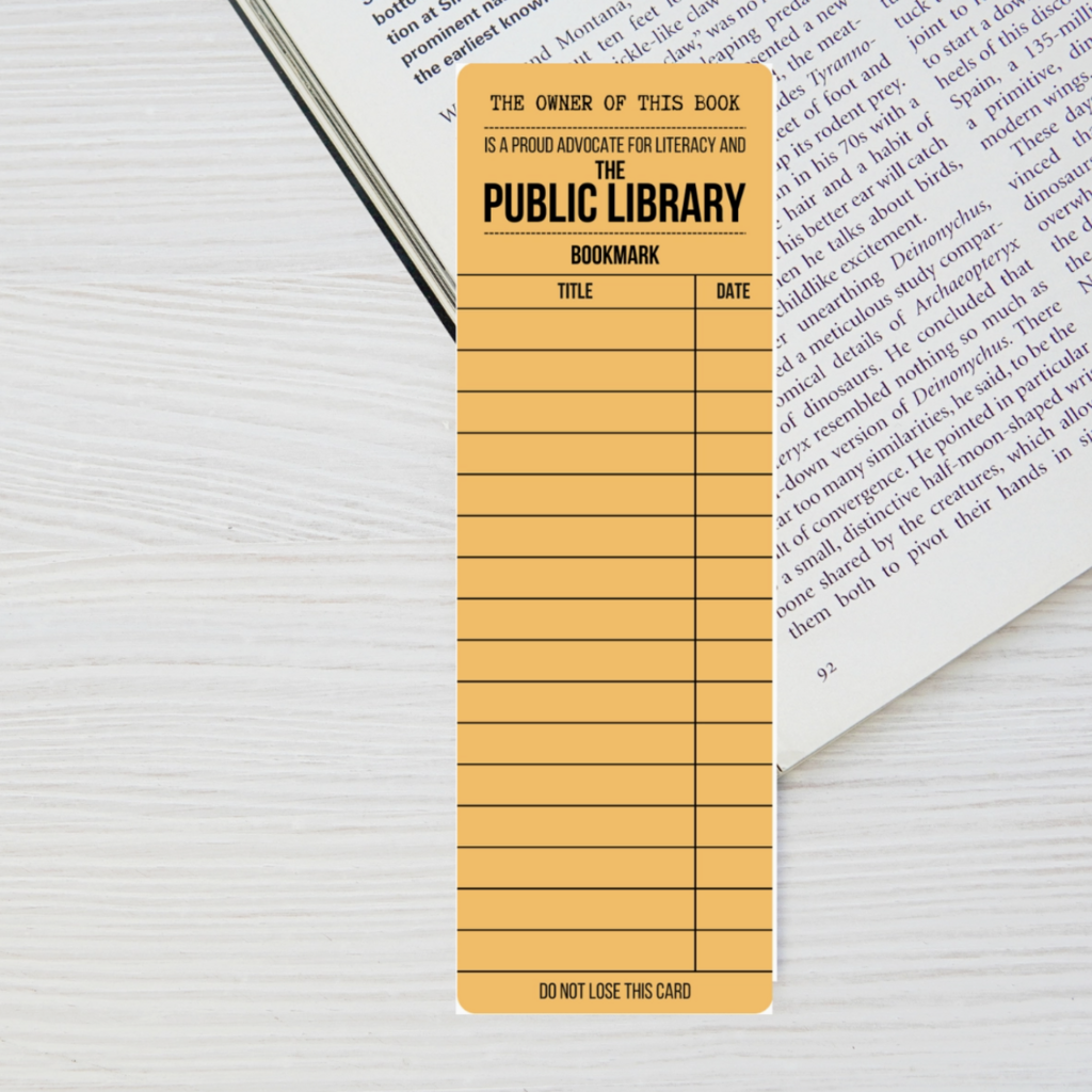 Public Library Bookmark