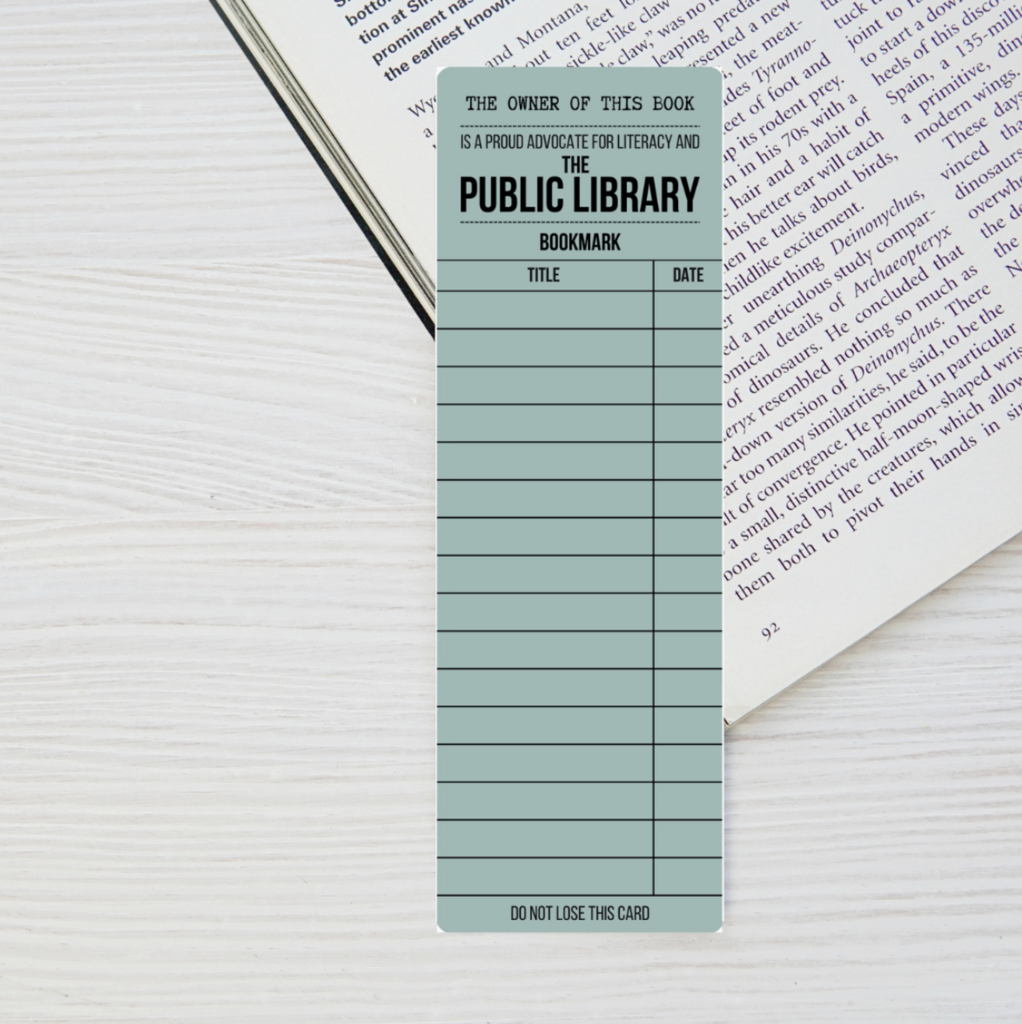 Public Library Bookmark