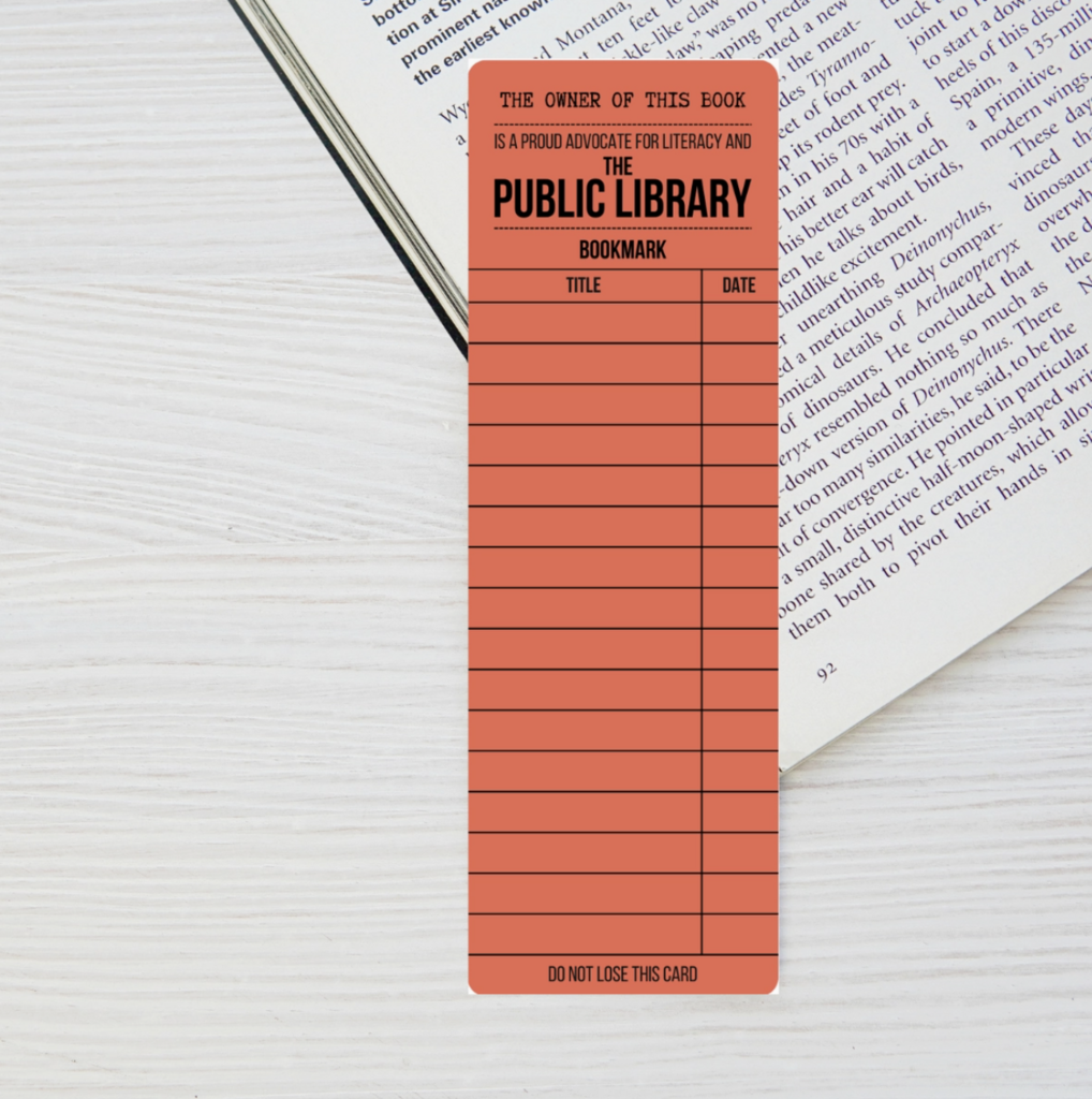 Public Library Bookmark