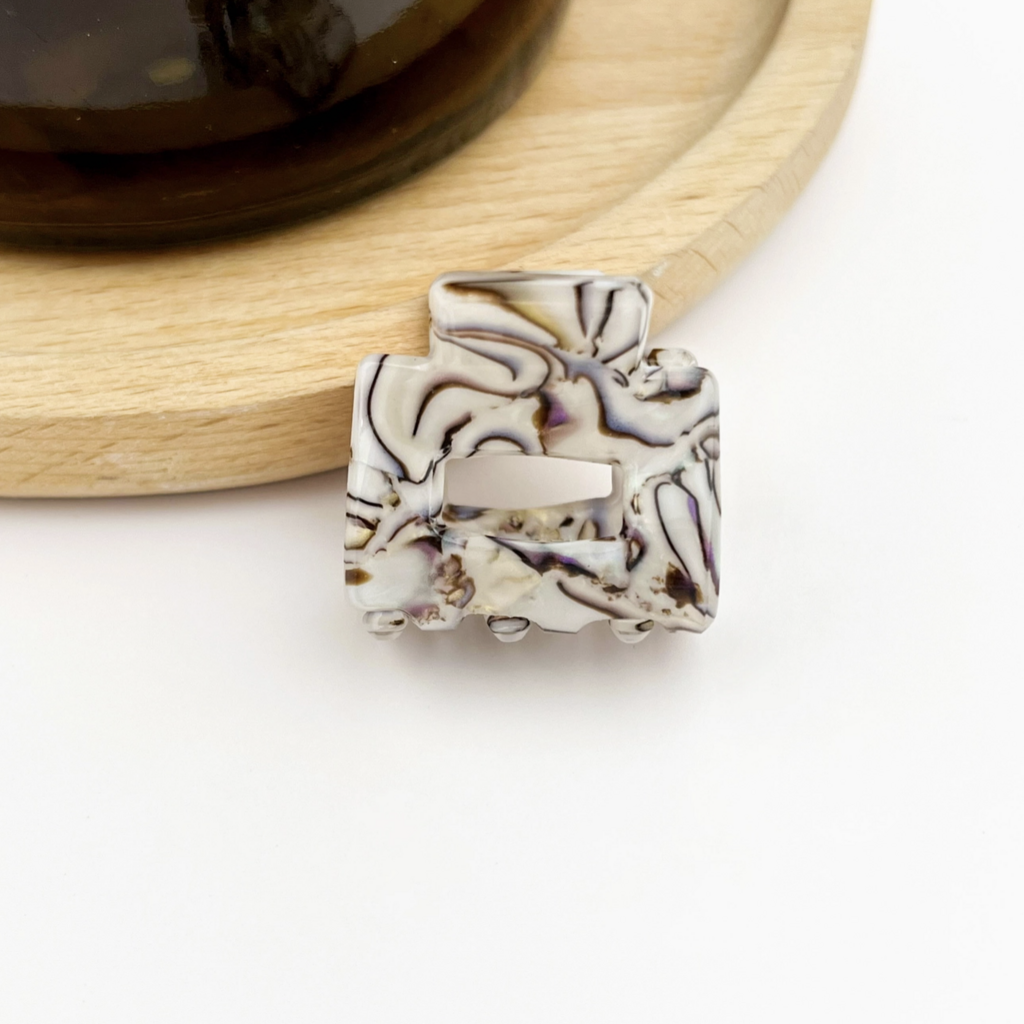 Tiny Square Claw Clip