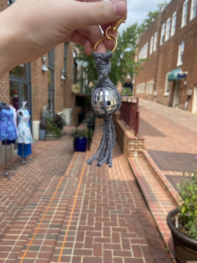 Disco Ball Keychain