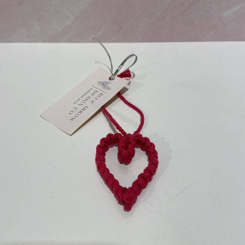 Macrame Hanging Heart