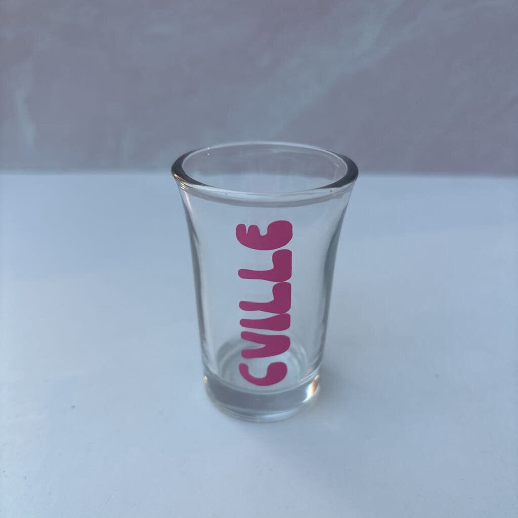 CVILLE Shot Glass