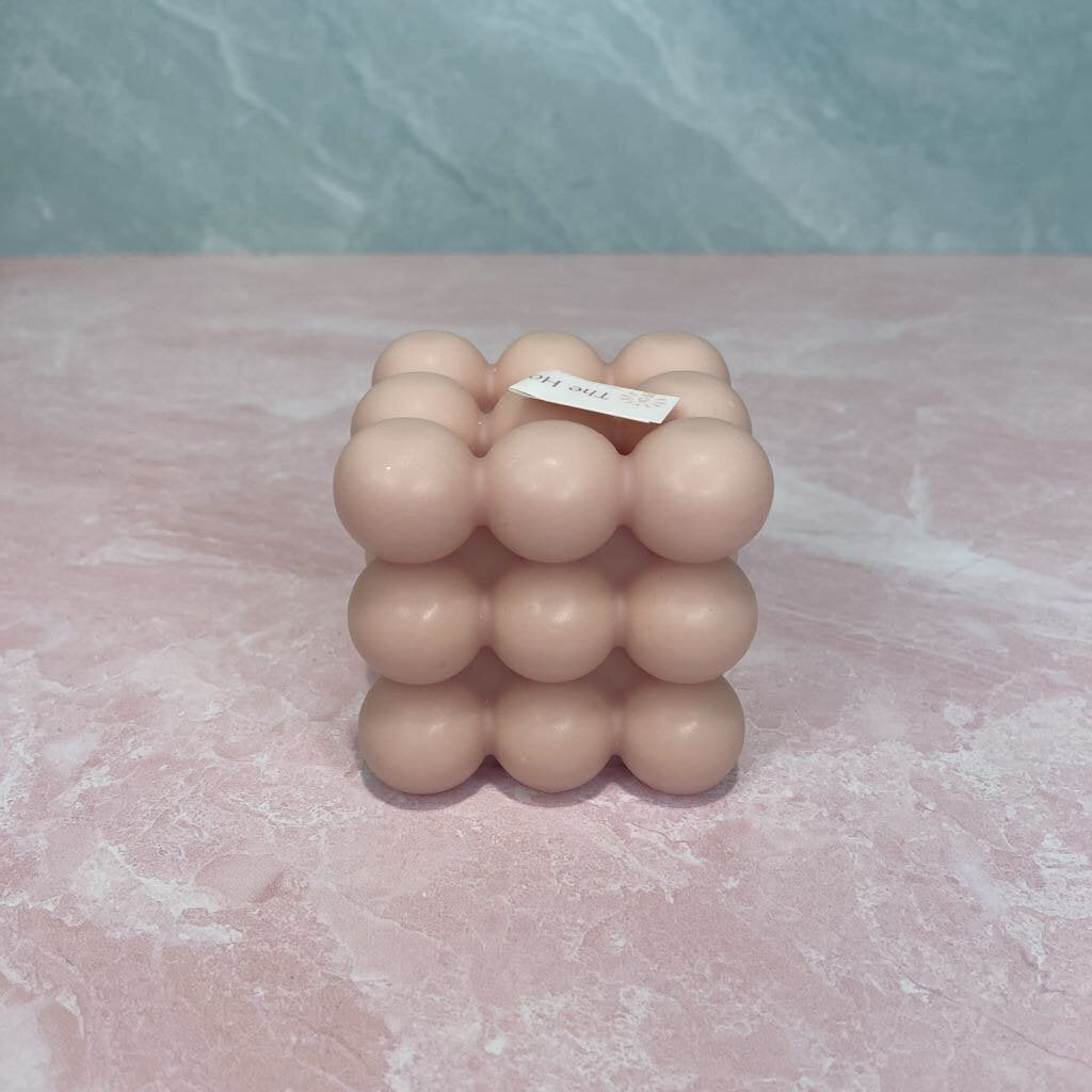 Bubble Cube Candle