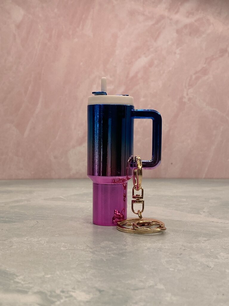 Stanley Cup Lip Gloss Keychain