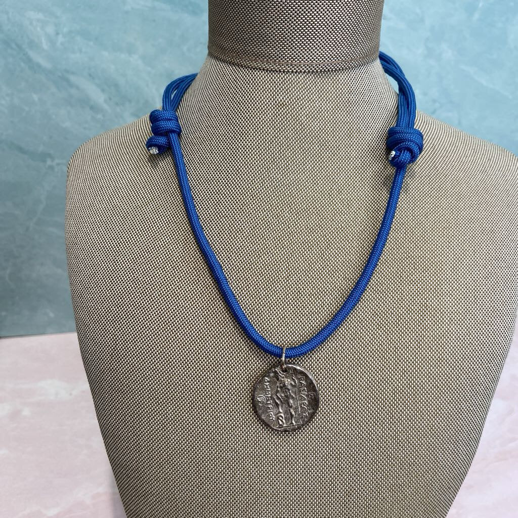The Ancient Coin Necklace: Silver