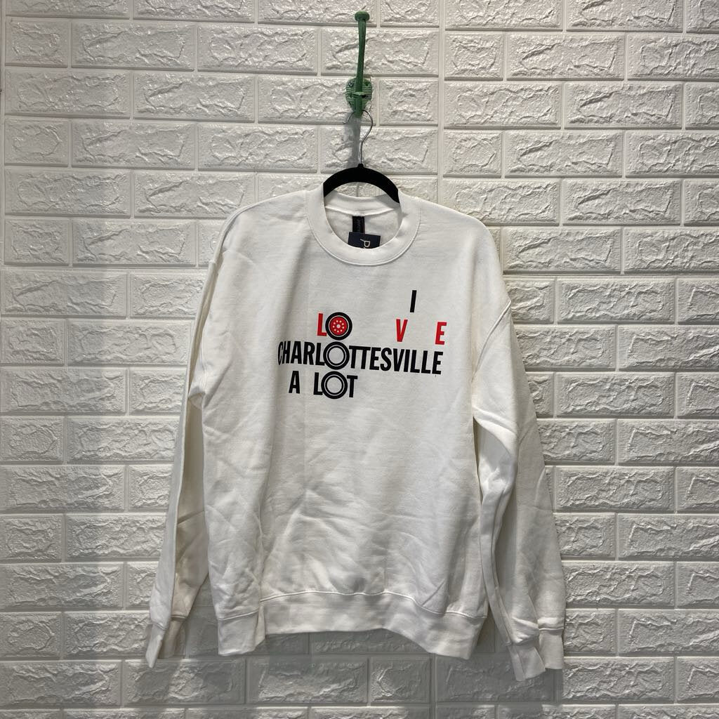 I Love Charlottesville A Lot Sweatshirt