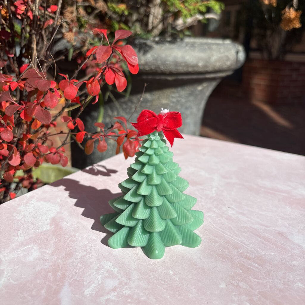 Small Pine Tree Candle