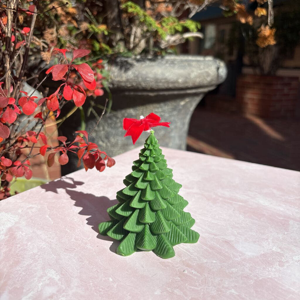 Small Pine Tree Candle