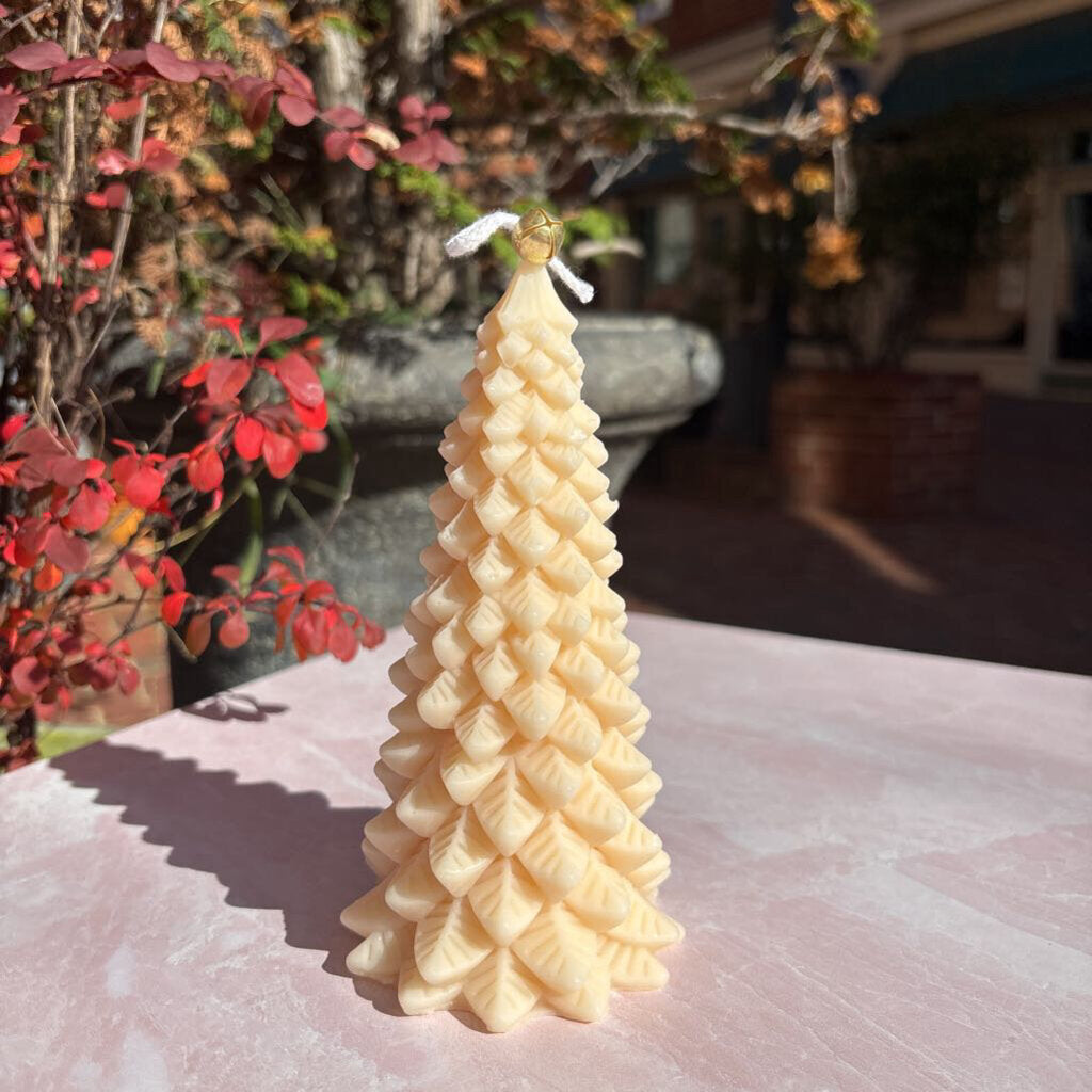 Large Pine Tree Candle