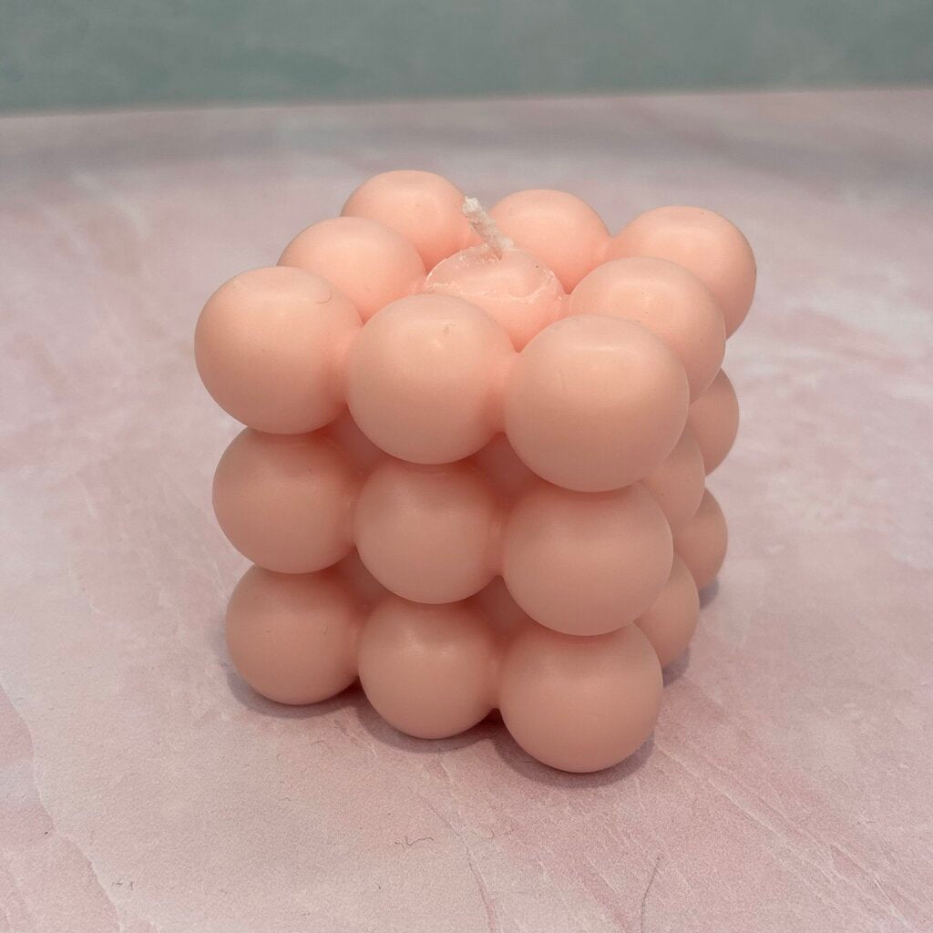 Bubble Cube Candle