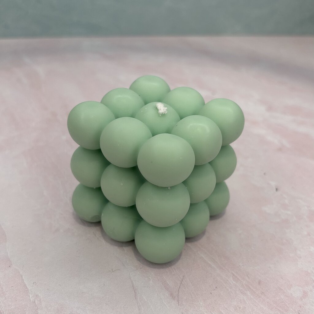 Bubble Cube Candle