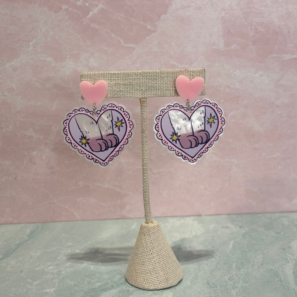 Only Cat Fans Earrings