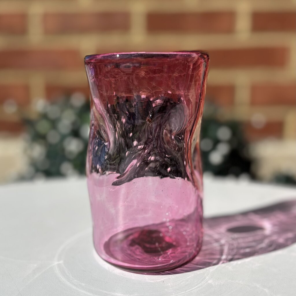 Tall Dimple Glass