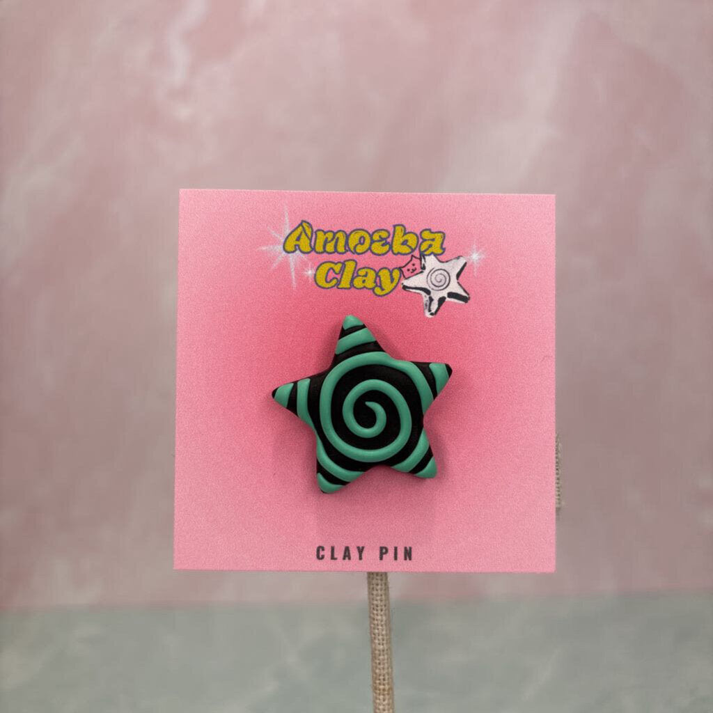 Spiral Star Pin