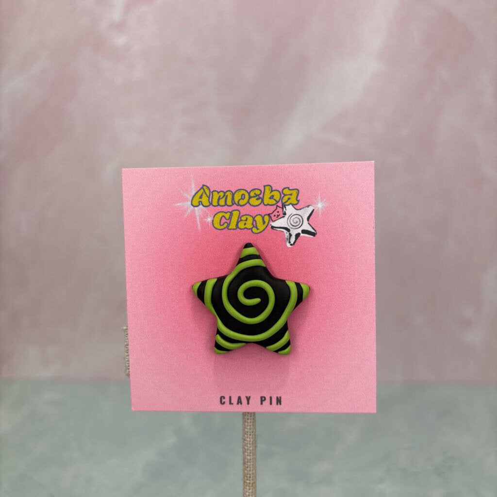 Spiral Star Pin