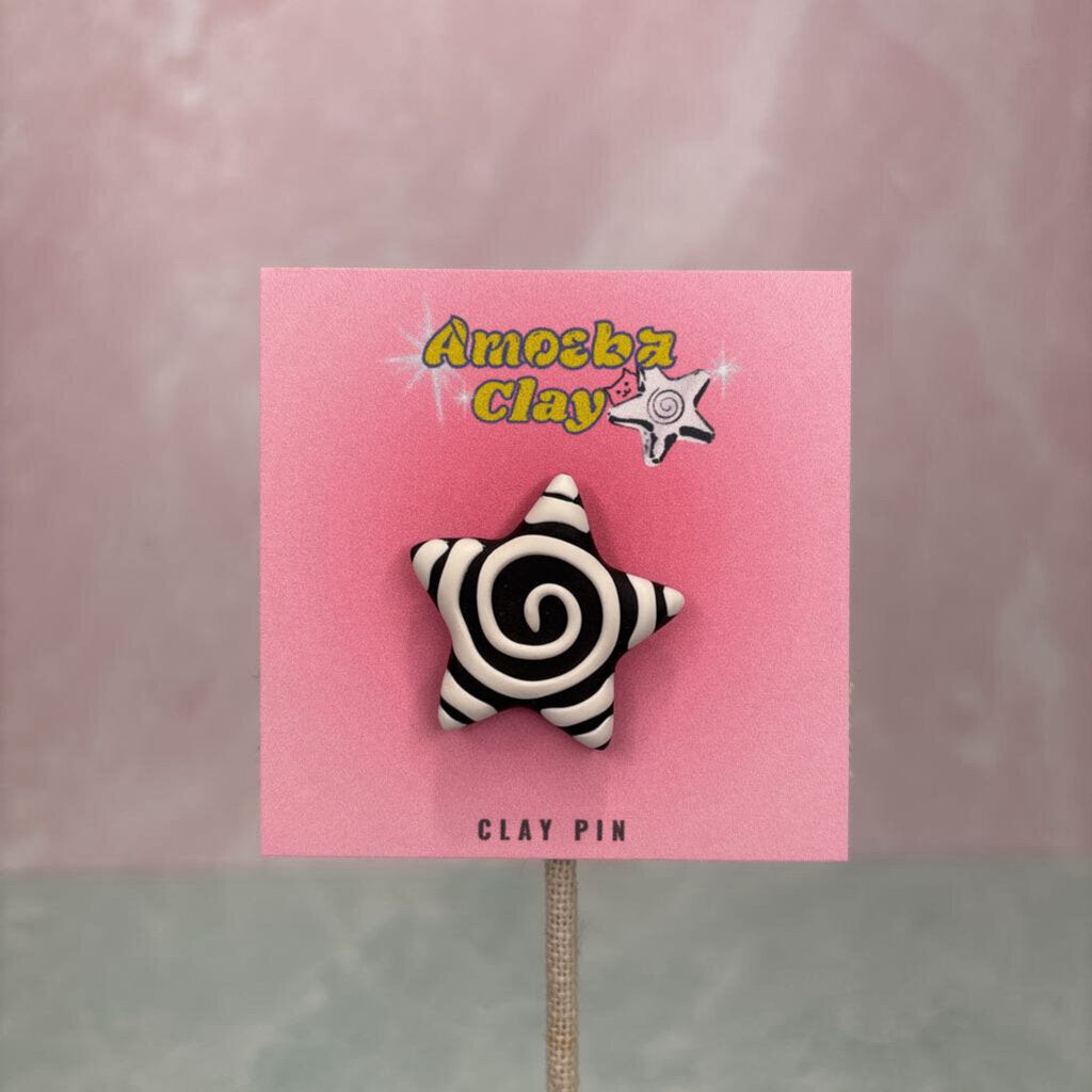 Spiral Star Pin