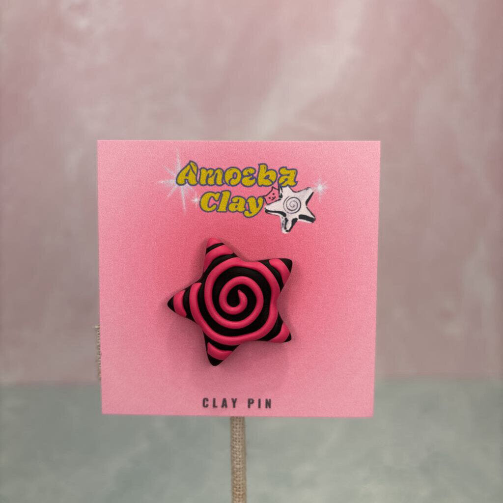 Spiral Star Pin