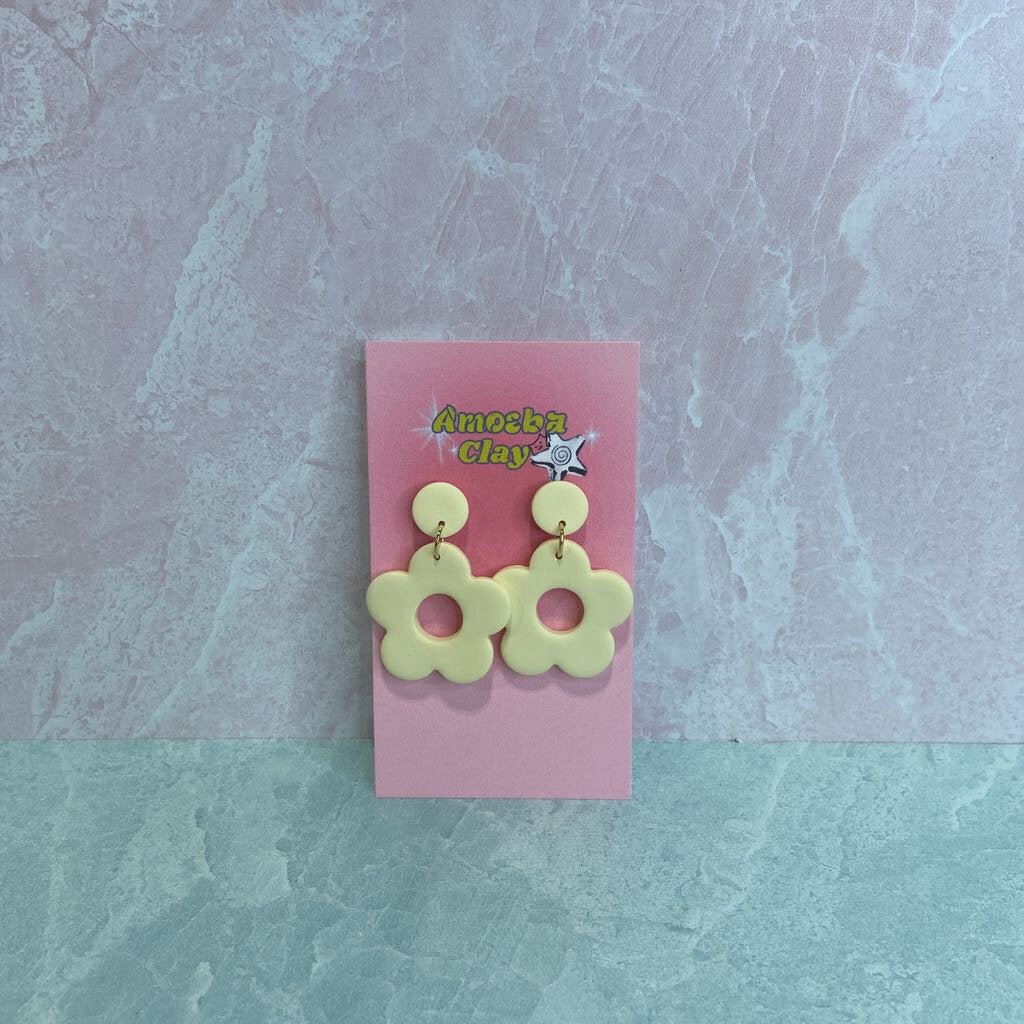 Boho Flower Dangle Earrings