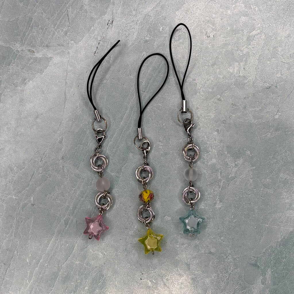 Star Charm Keychain