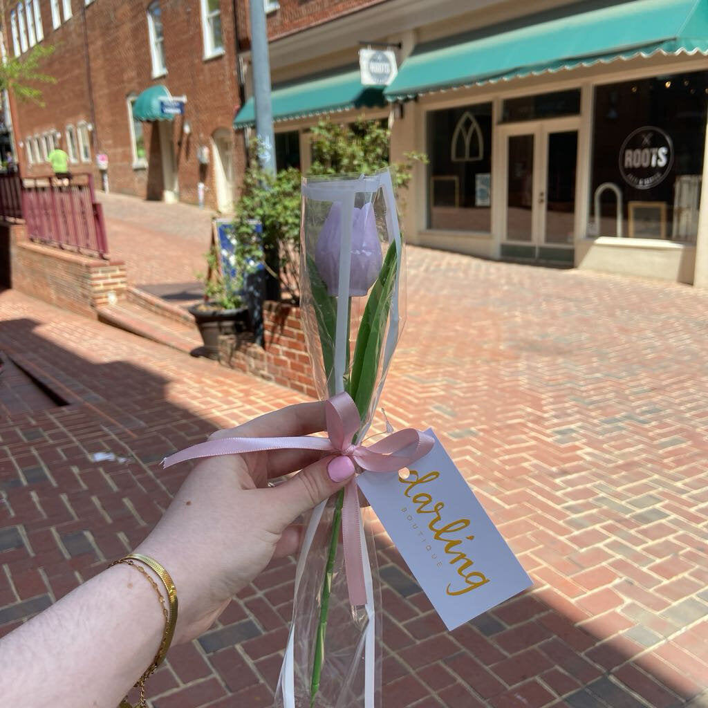 Tulip Stem Candle