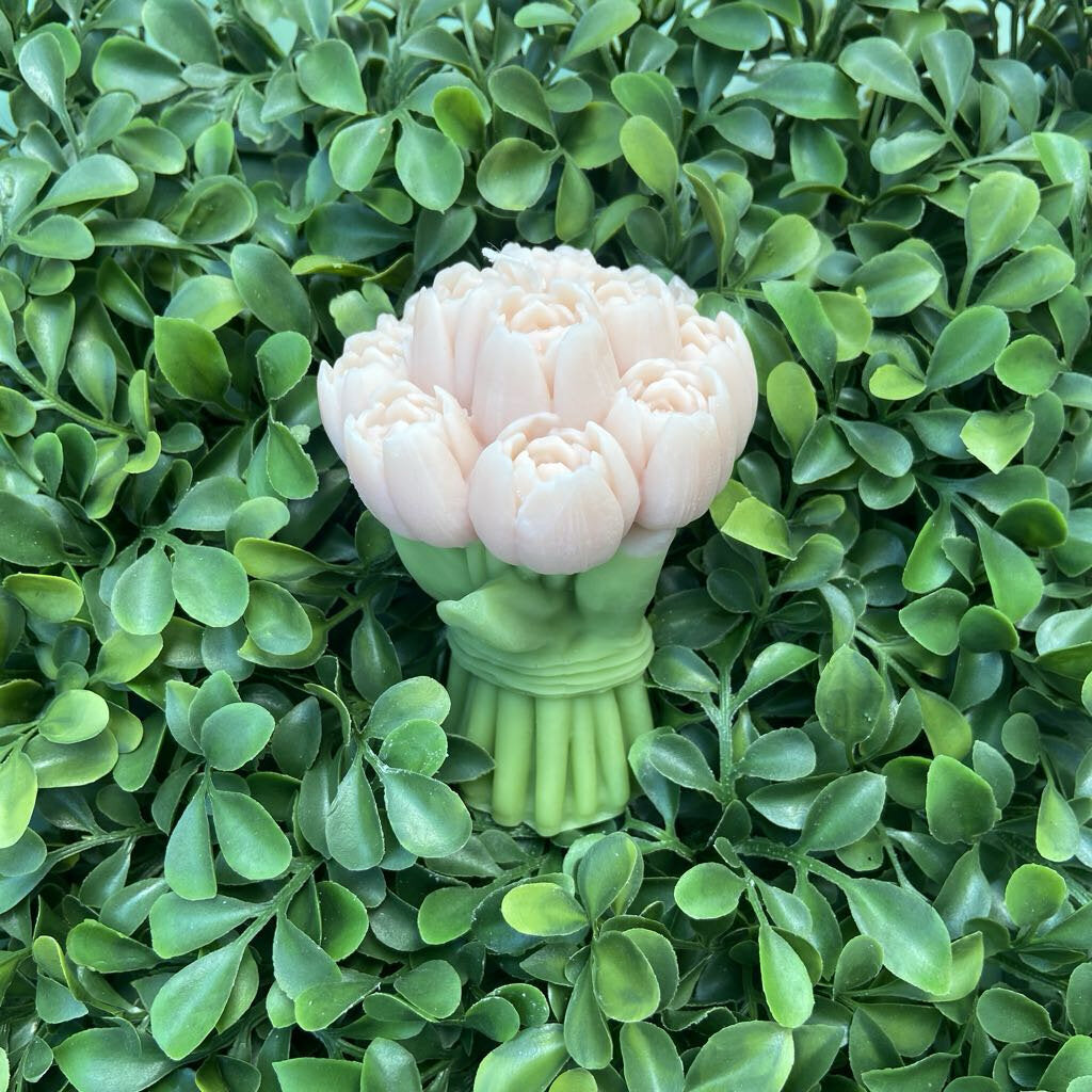Tulip Bouquet Candle