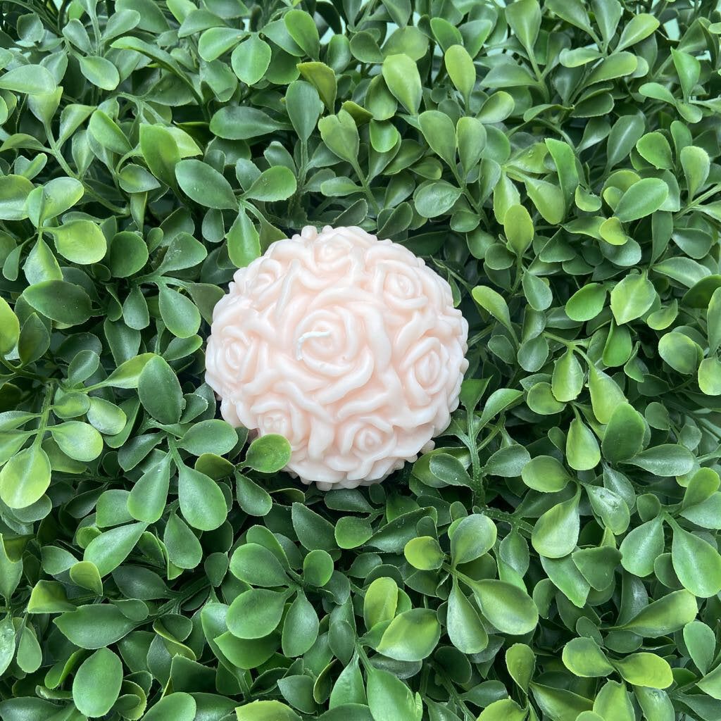 Rose Ball Candle