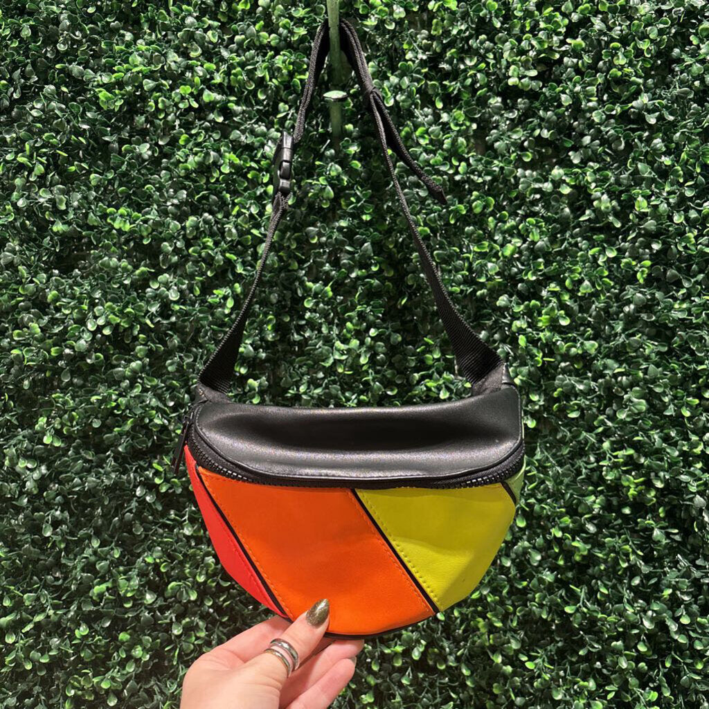 Pleather Rainbow Stripe Waist Pack – Darling x Dashing Boutique