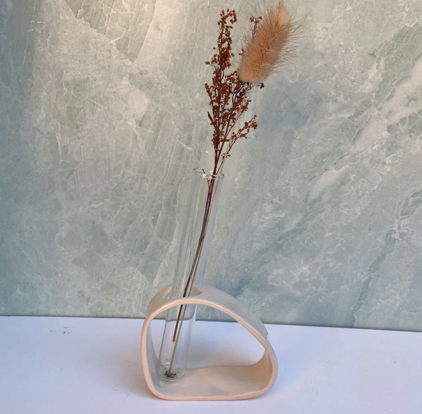 Organic shaped vase by Everlasting Pottery