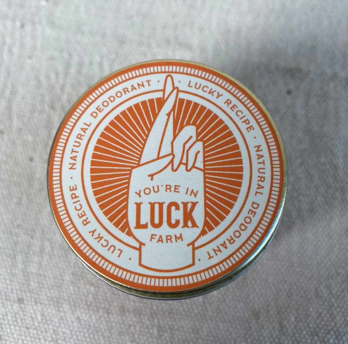 You're in luck natural deodorant made by you're in luck