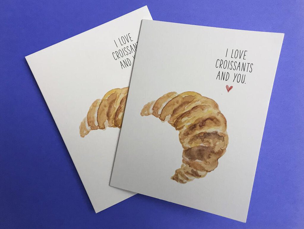 Croissants & You Card