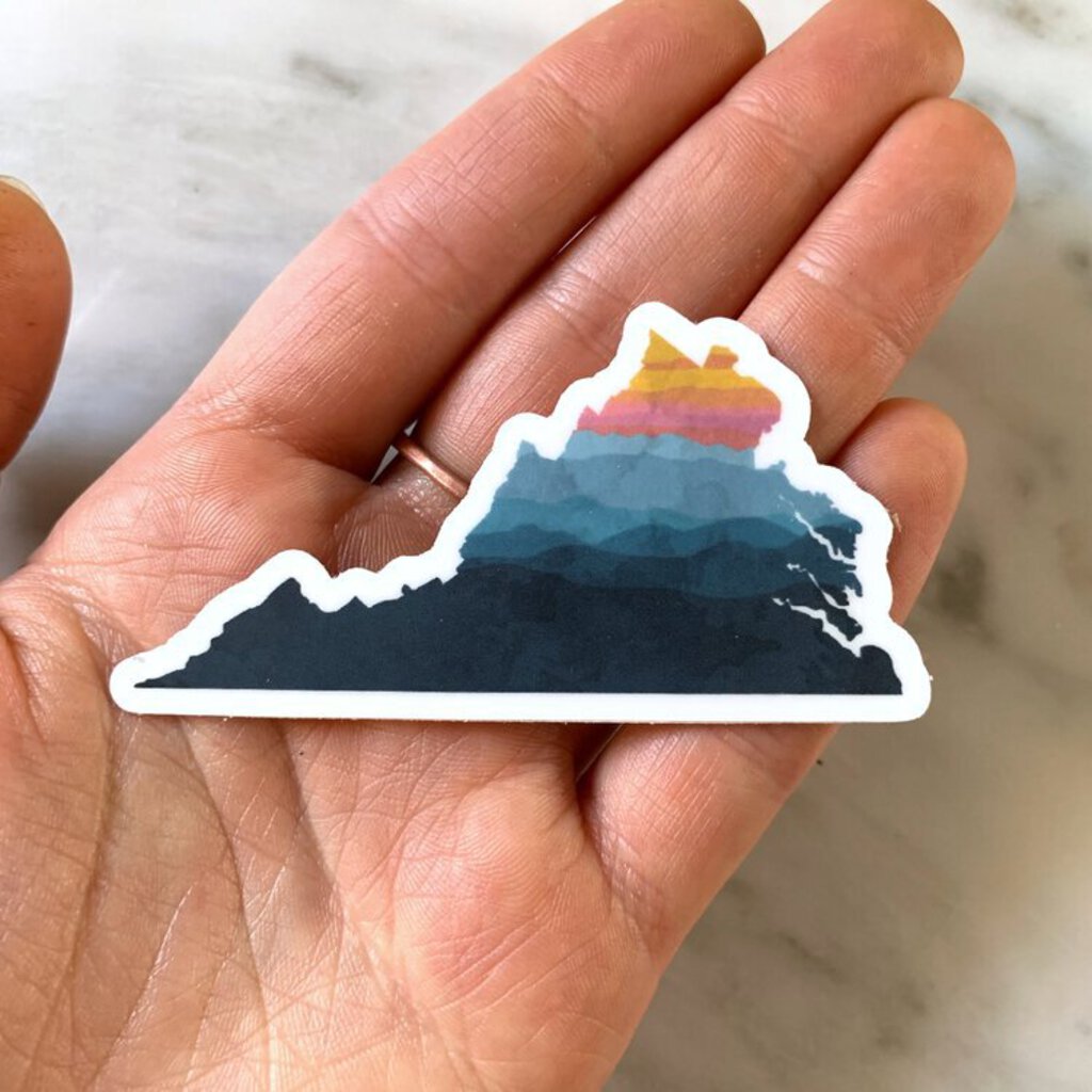 Virginia Blue Ridge Mountains Sticker