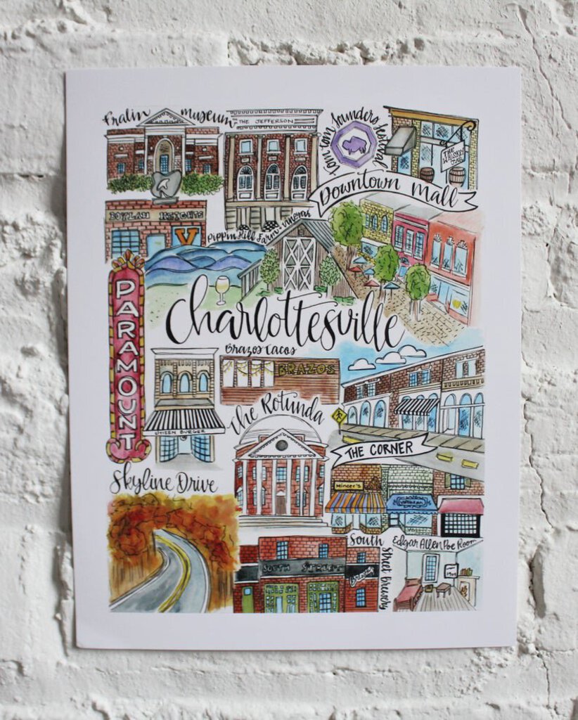 Charlottesville Classics Print