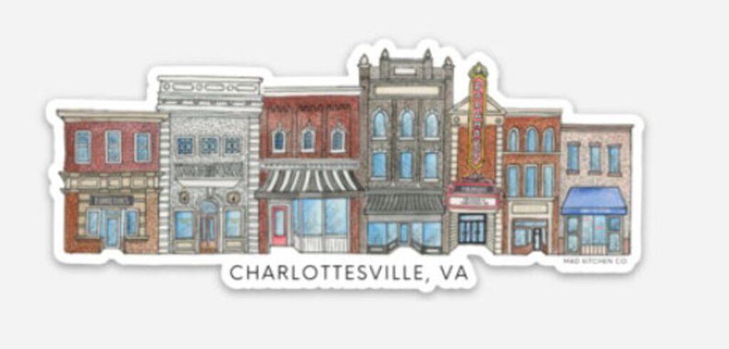 Charlottesville Row Sticker