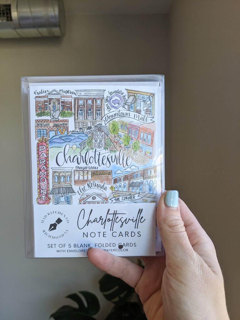 Charlottesville Note Card 5-Pack