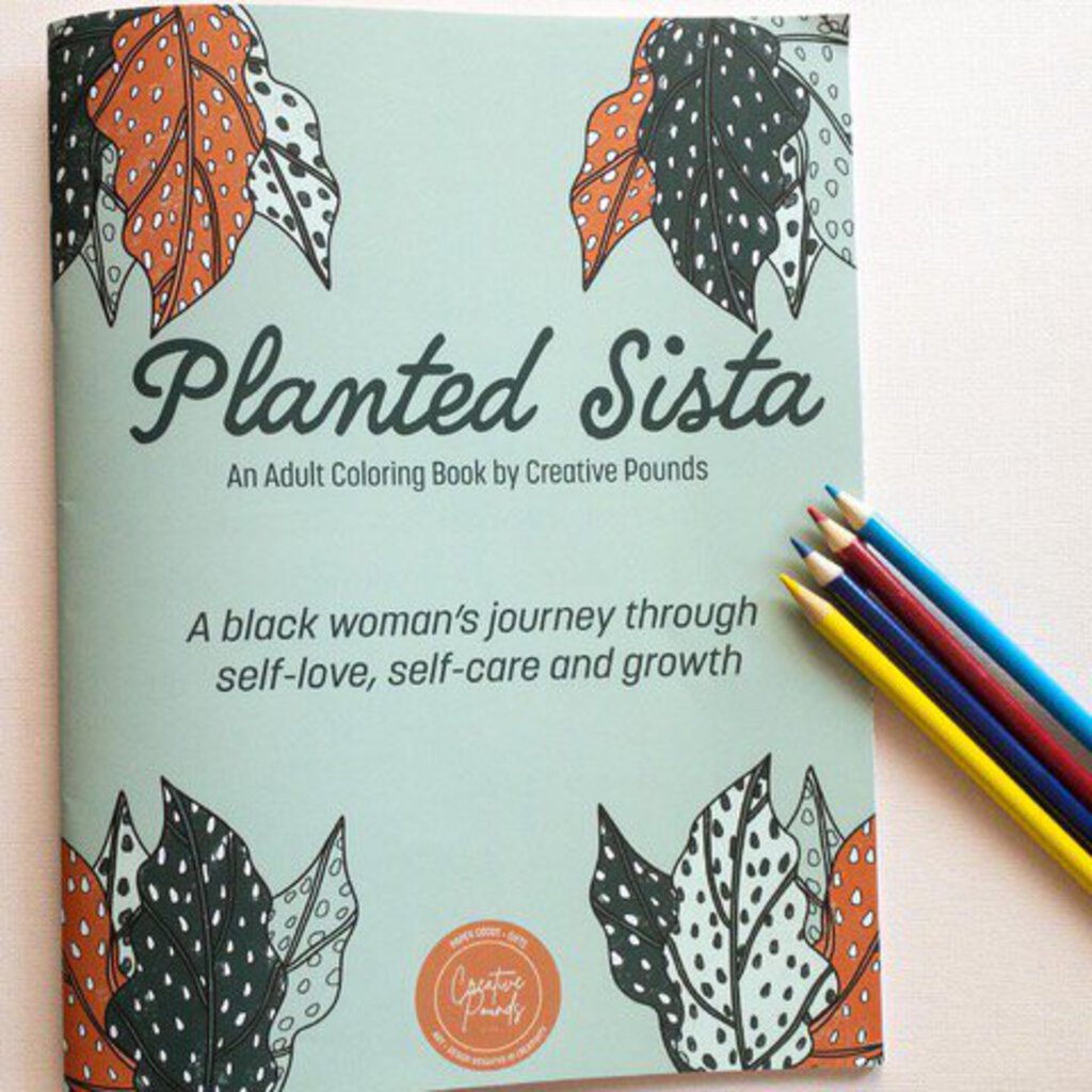 Planted Sista Coloring Book