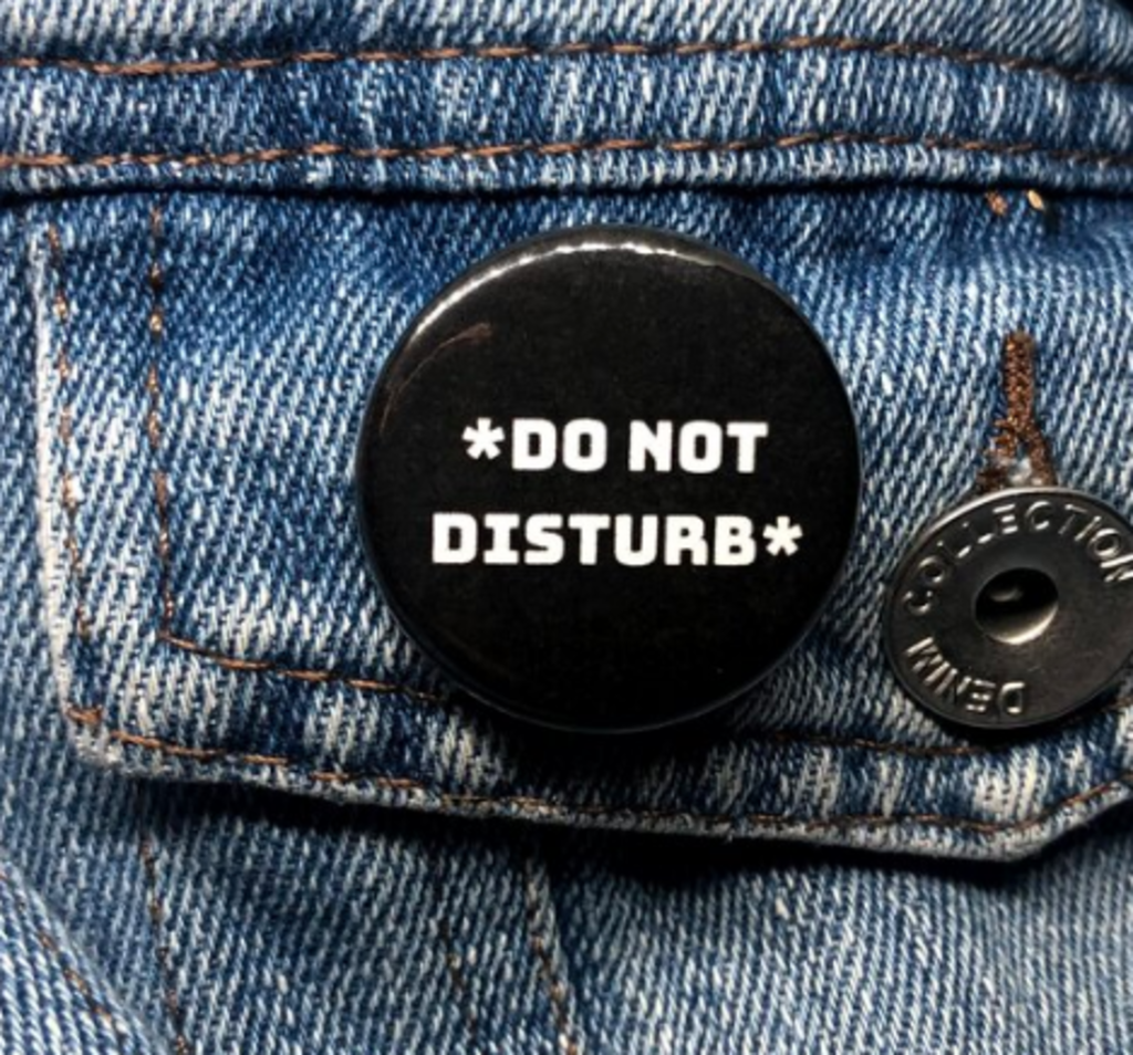 Do Not Disturb Button Pin